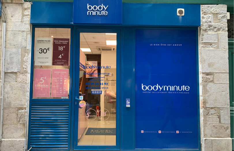 Façade Institut Bodyminute BAYONNE