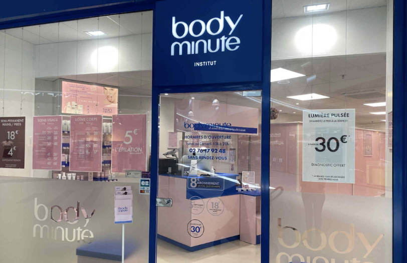 Façade Institut Bodyminute Dieppe