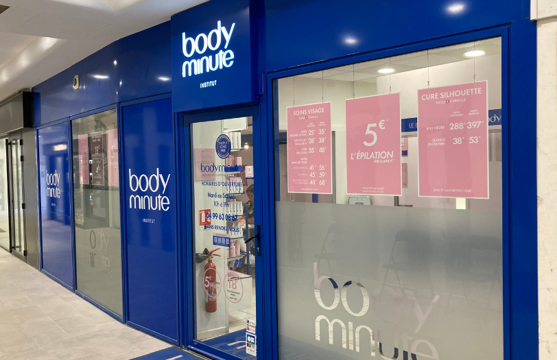 Façade Institut Bodyminute Montpellier Comédie