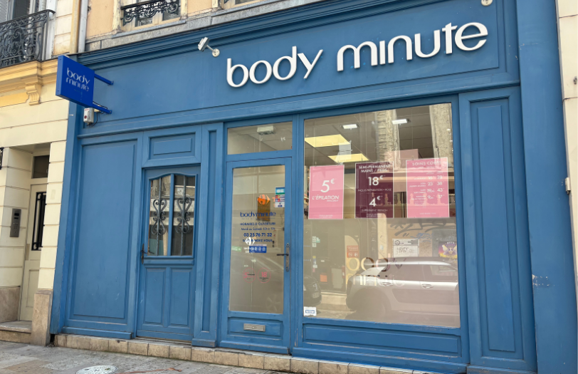 Façade Institut Bodyminute Troyes
