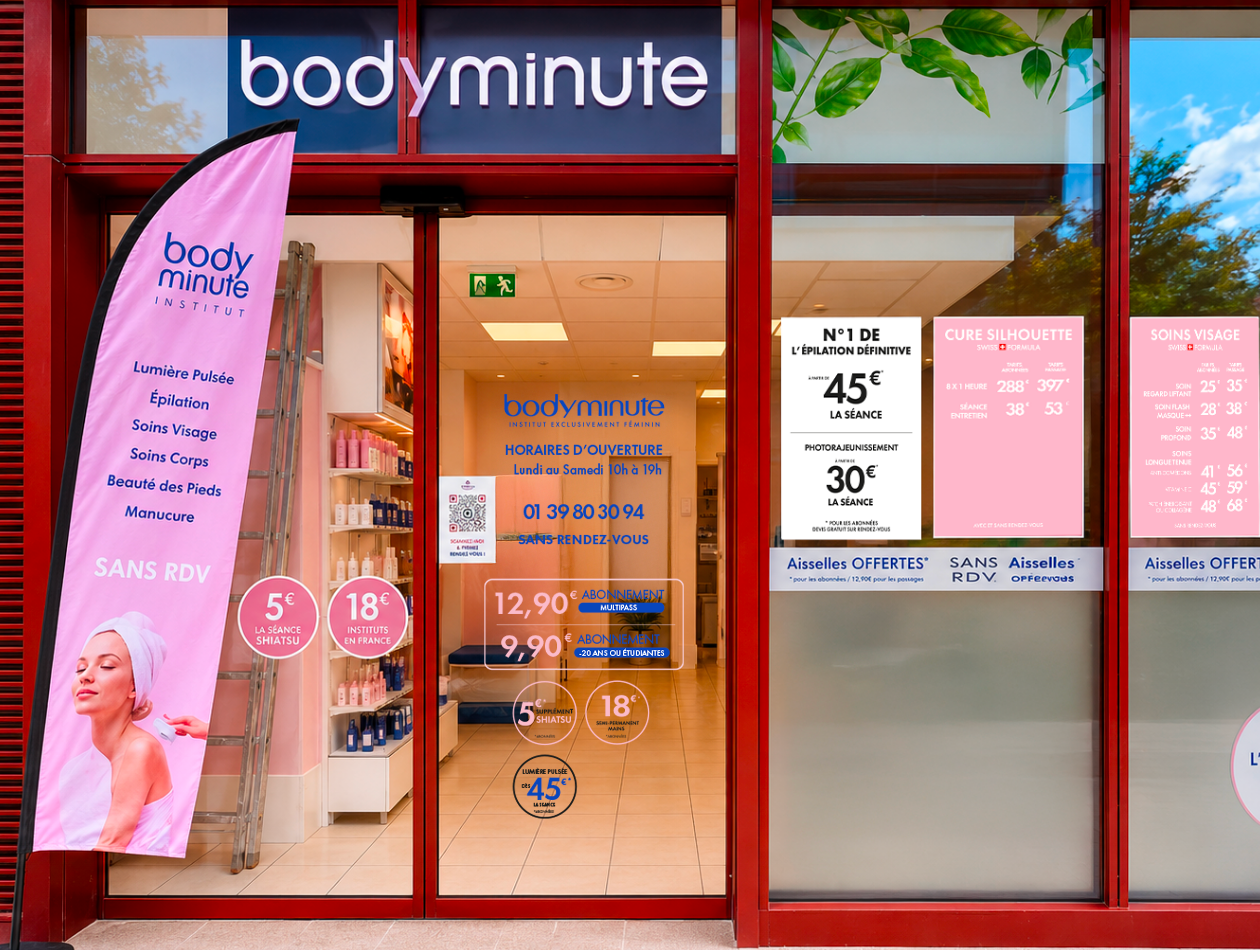 Institut beauté et épilation sans RDV à BEZONS – 95870