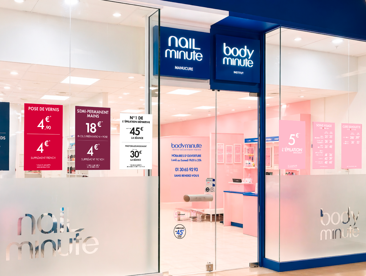 Institut beauté et épilation sans RDV à CHAMBOURCY – 78240