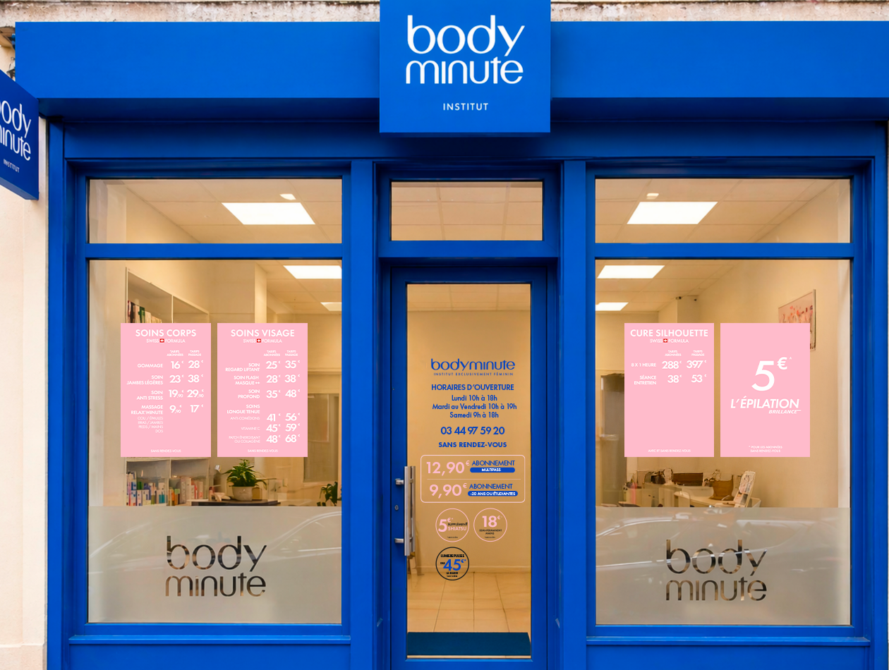 Institut beauté et épilation sans RDV à COMPIEGNE – 60200