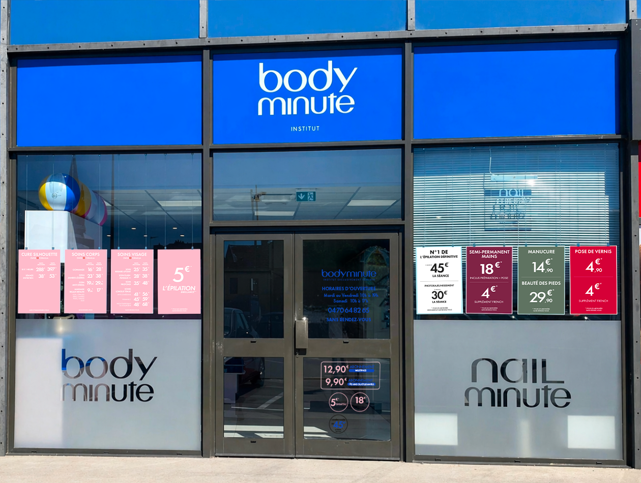 Institut beauté et épilation sans RDV à MONTLUÇON – 03100
