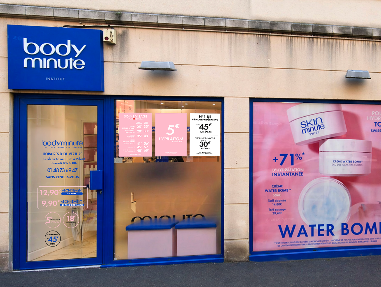 Institut beauté et épilation sans RDV à NOGENT SUR MARNE – 94130