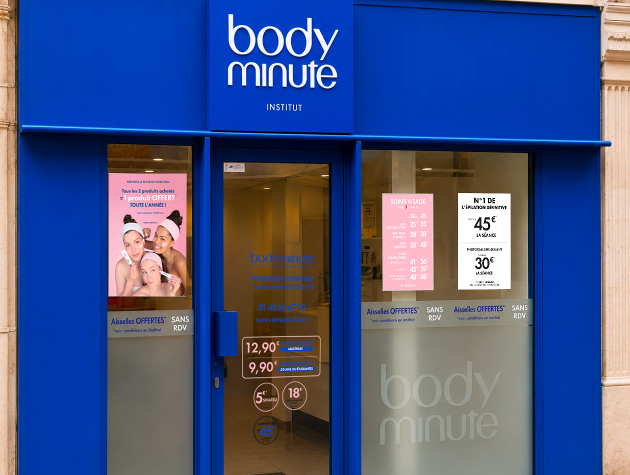Institut beauté et épilation sans RDV à PARIS – 75002
