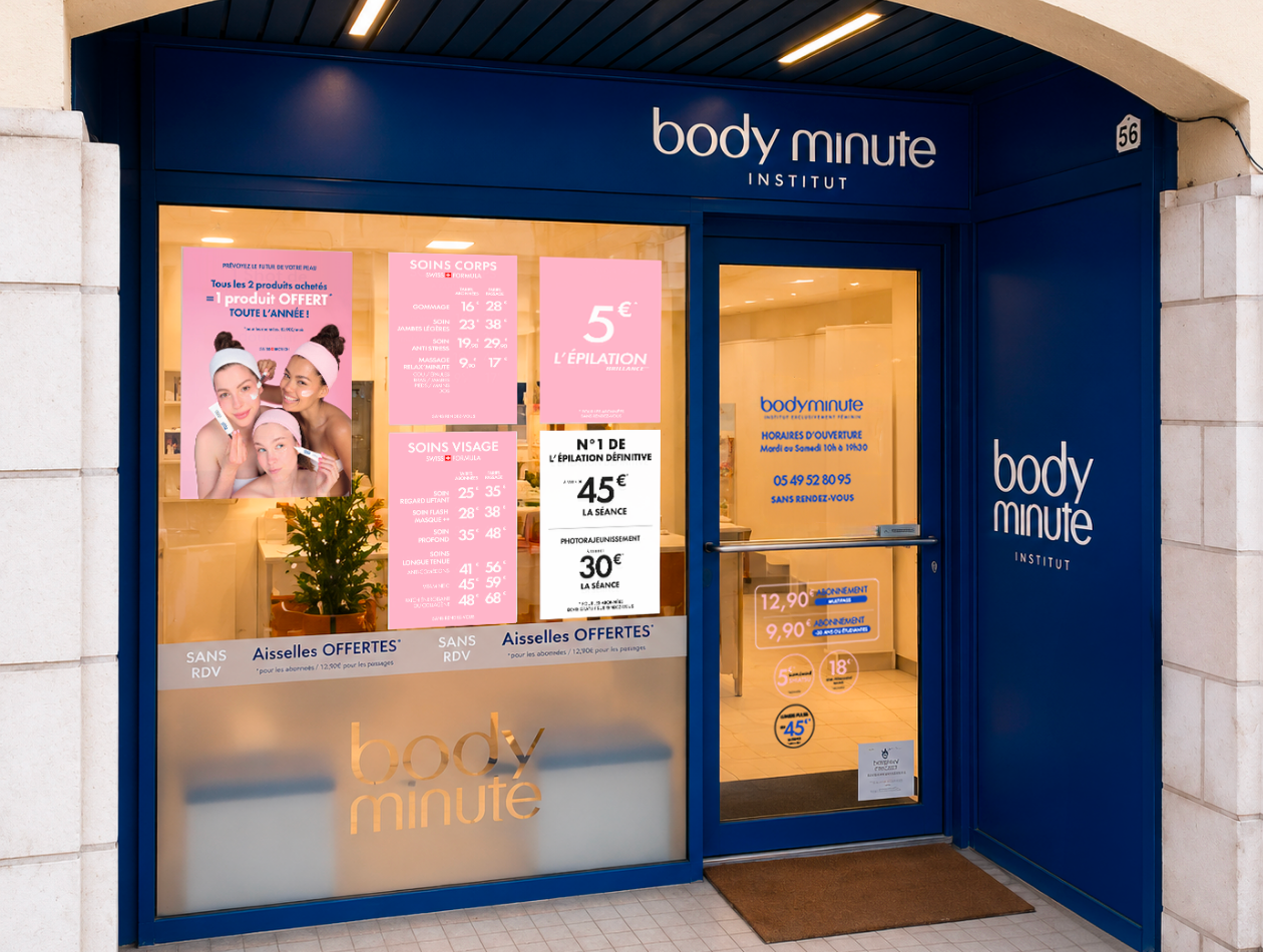 Institut beauté et épilation sans RDV à POITIERS – 86000