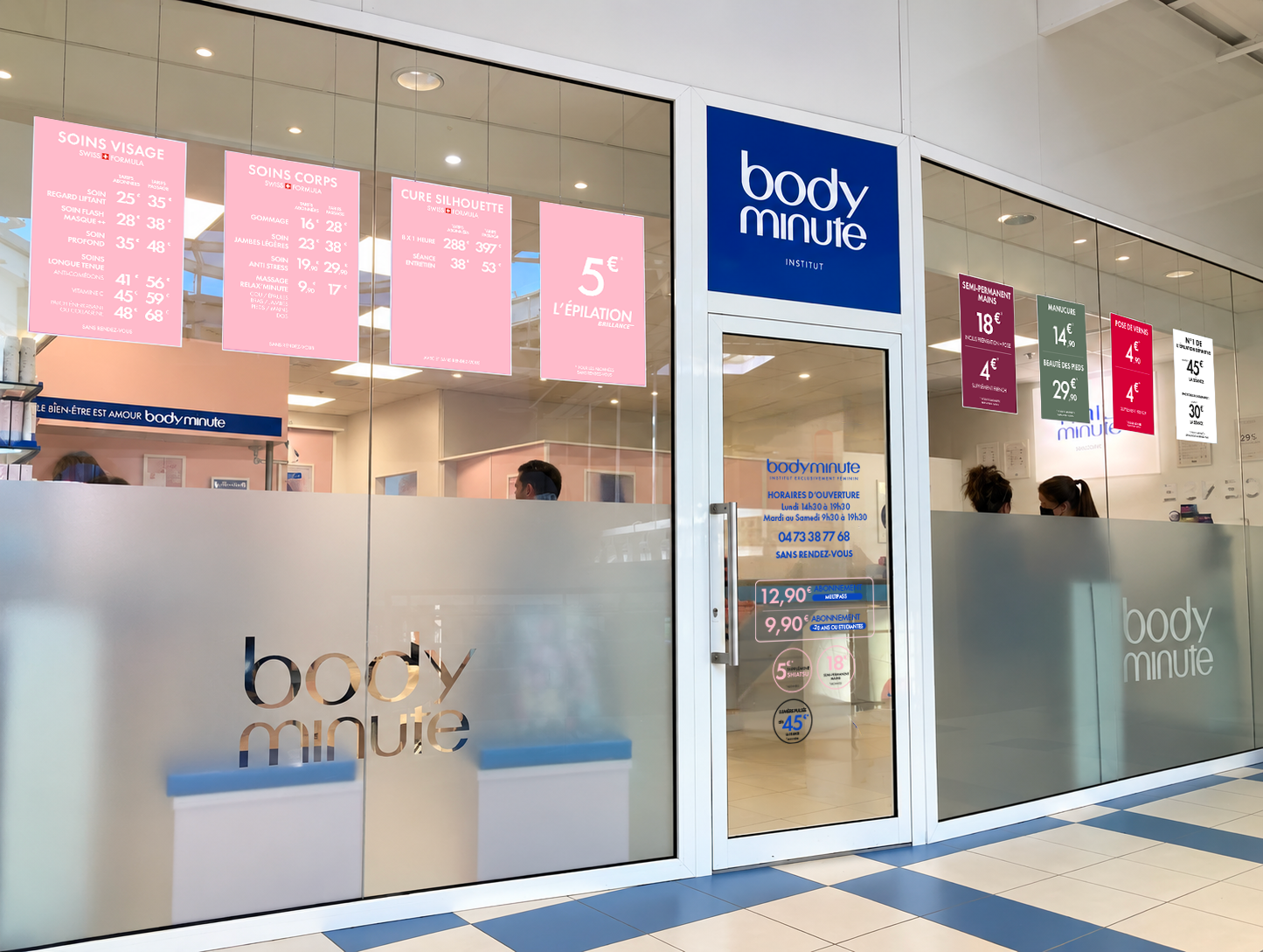 Institut beauté et épilation sans RDV à RIOM MENETROL – 63200