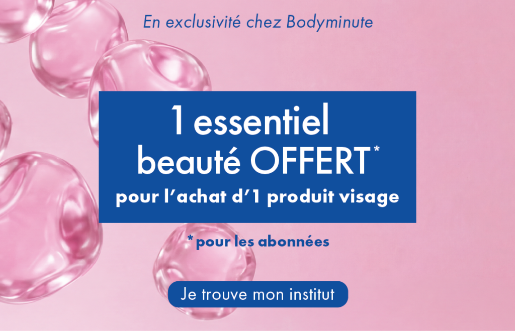 Offre beauté pour produits visage
